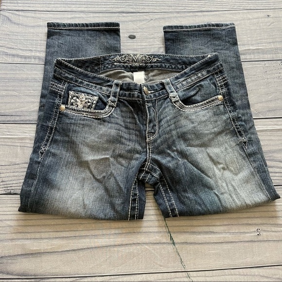 ✅3x Host Pick✅ Maurices Premium Cropped Jeans, Size 5/6 - Picture 4 of 8